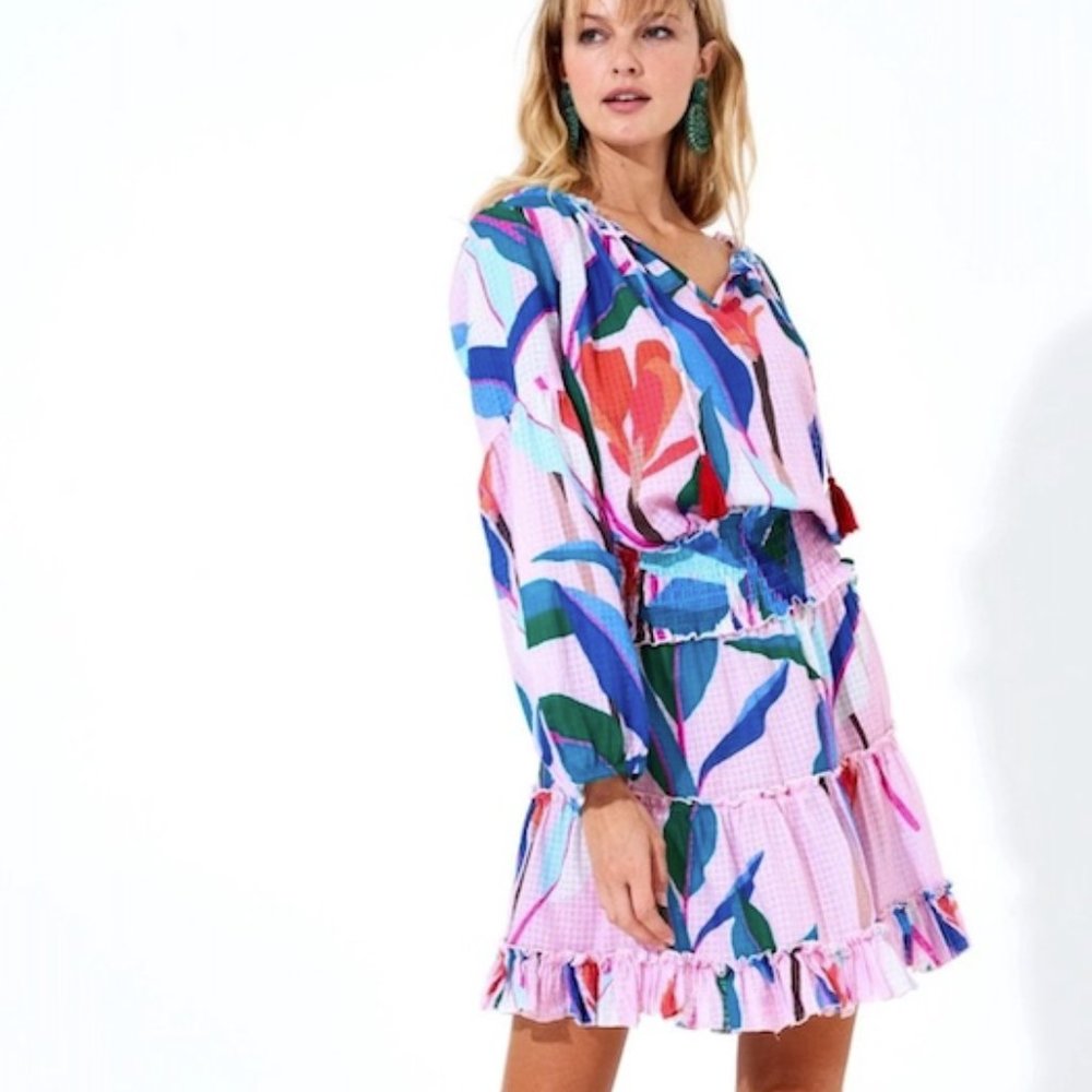 NWT Oliphant Smocked Waist Dress (XS)
